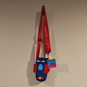 Stephen Joseph Kids Rocket Bag - Red and Blue